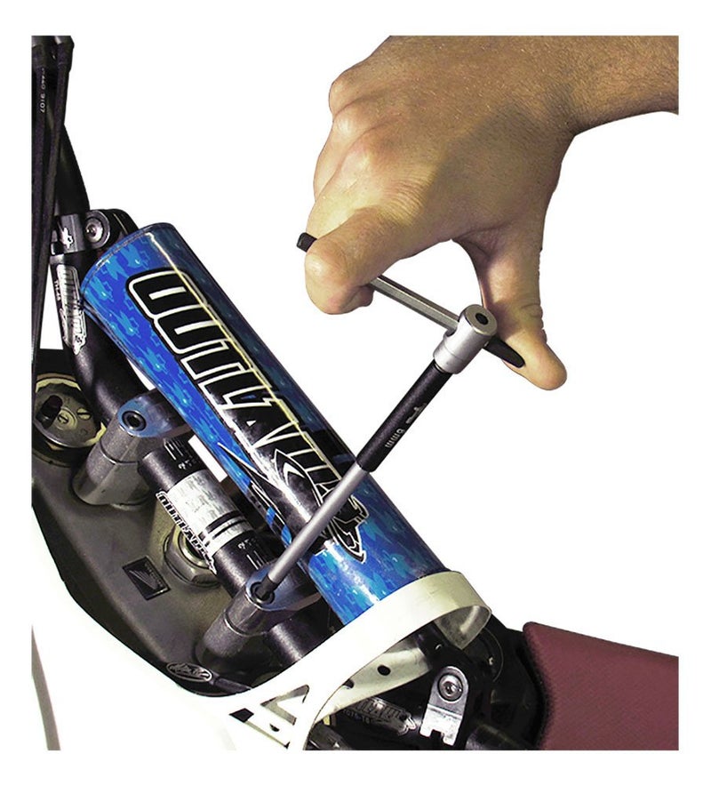 Pit Posse 8pc Metric T-Handle Hex Allen Key Wrench Tool Set - 3-Way Rotating Spinning Sleeve for Fast Spin Action - Includes Storage Rack - Made of High Carbon Steel - Auto Bike Moto Bicycle - Image 4
